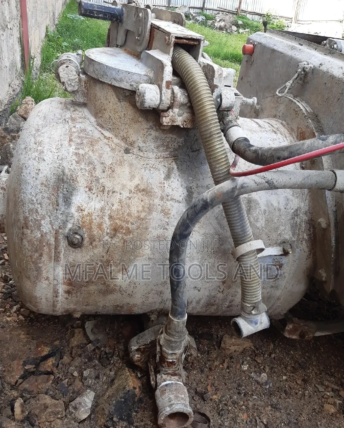 Concrete Mortar Screed Pump Alpha 3 Cylinder Engine - Ex-Uk