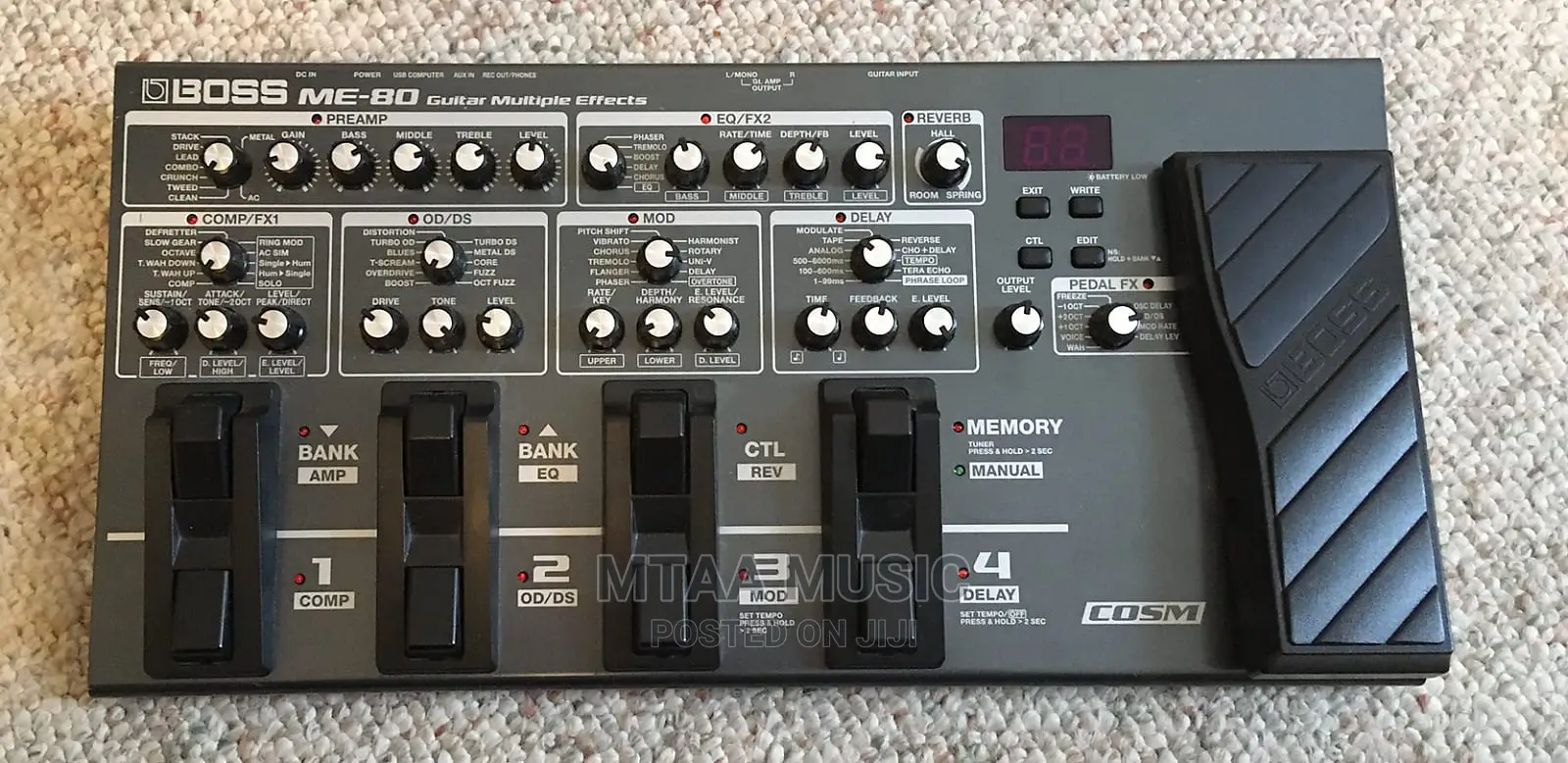 Boss Me80 Multi Effects Pedal