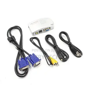Universal Ntsc Pal VGA to TV AV Rca Signal Adapter Converter