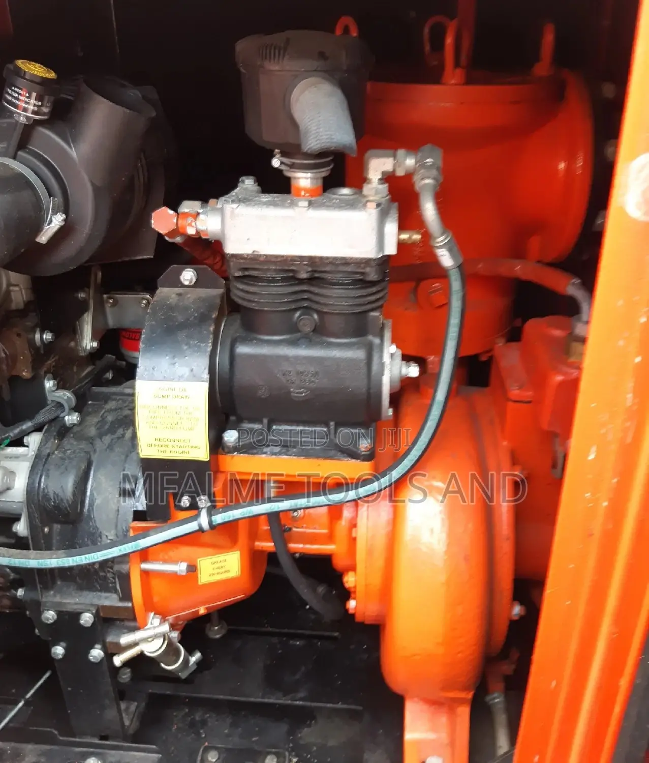 Water Pump 4" 40M Head Height Irrigation 3 Cylinder EX-UK