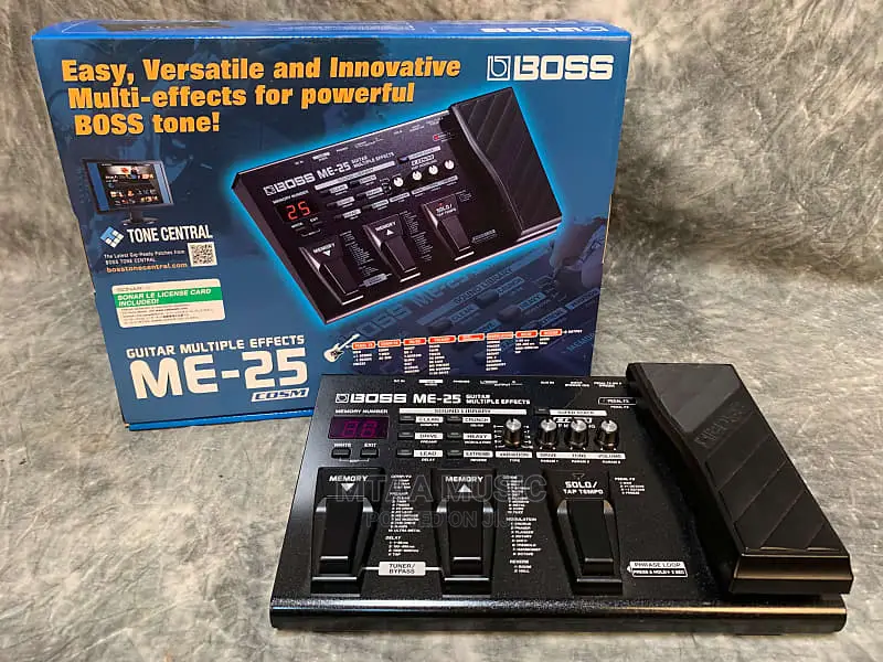 Boss ME-25 Guitar Multiple Effects