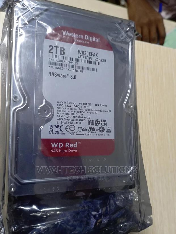 WD Red NAS Hard Drive - 2TB - thumbnail 2