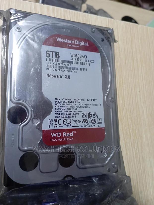 WD Red NAS Hard Drive 6TB - main view