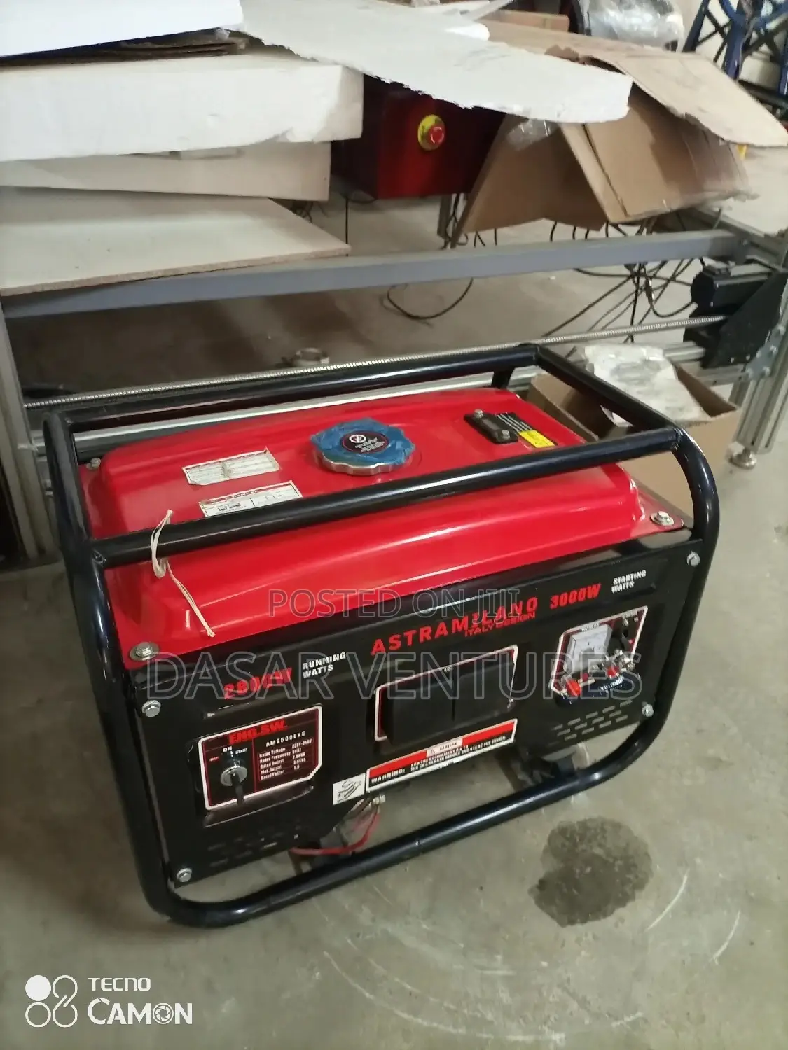 Generator Hire 2.5kva