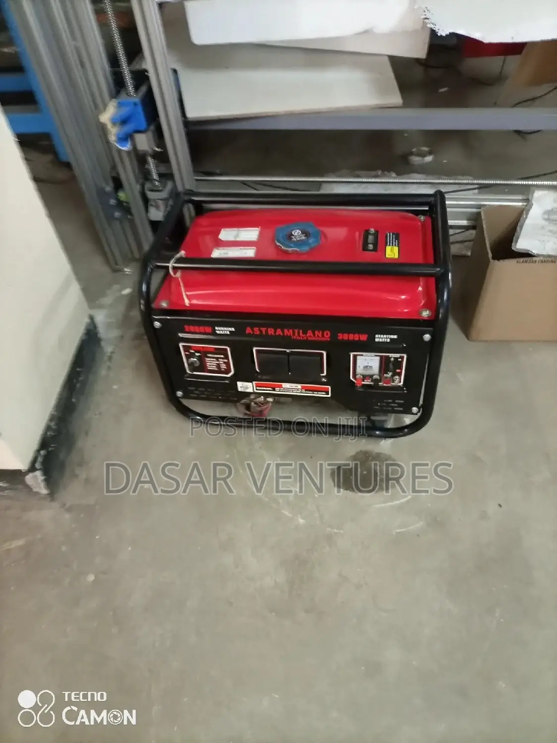 Generator for Hire 2.5kva