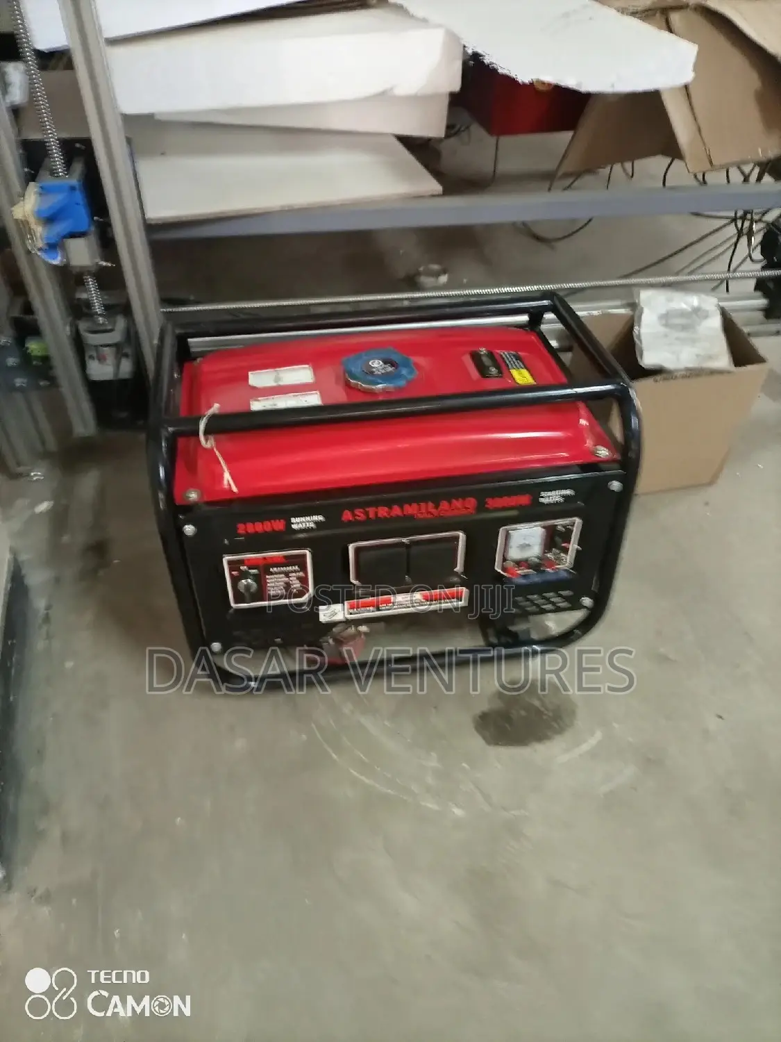 Generator for Hire 2.5kva