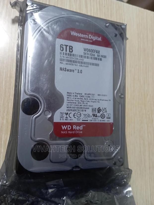 Western Digital WD Red NAS Hard Drive 6TB