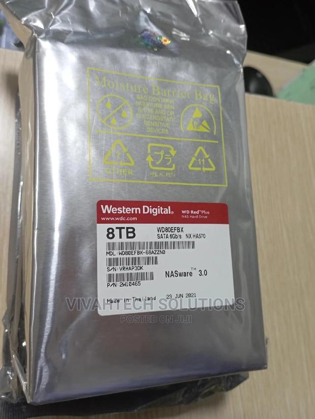 WD Red NAS Hard Drive 8TB - main view