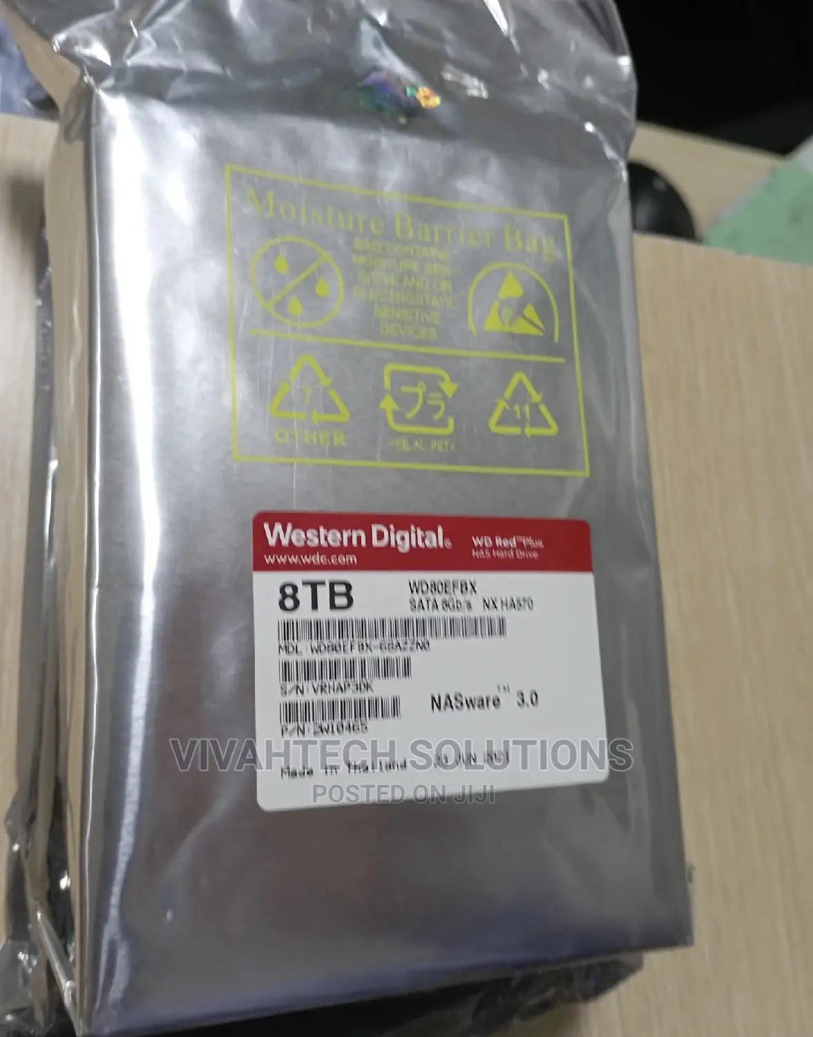 WD Red NAS Hard Drive 8TB