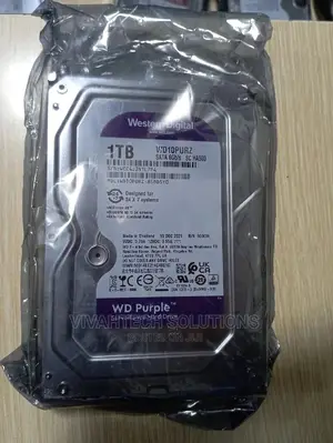 Wd Purple Surveillance Hard Drive - 1tb, 64 Mb, 5400 RPM