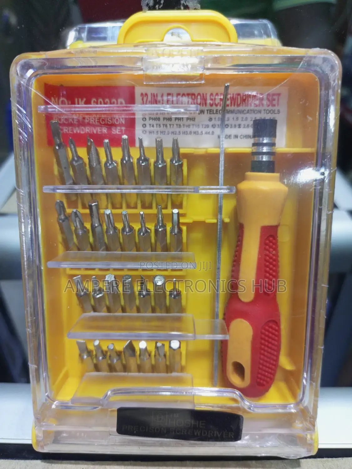 32-In-1 Screwdriver Set All Sizes