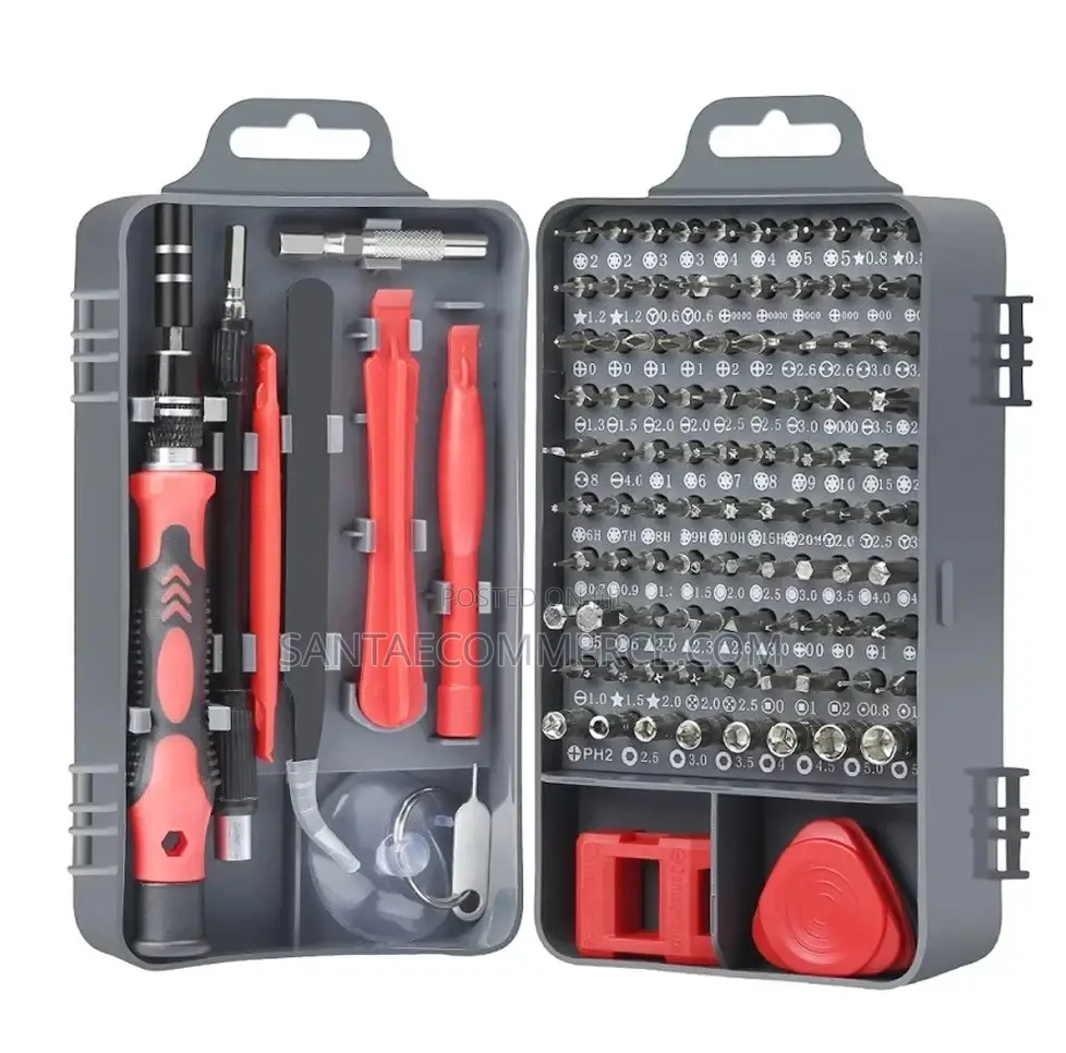 115 in 1 Precision Screw Driver Tool Set
