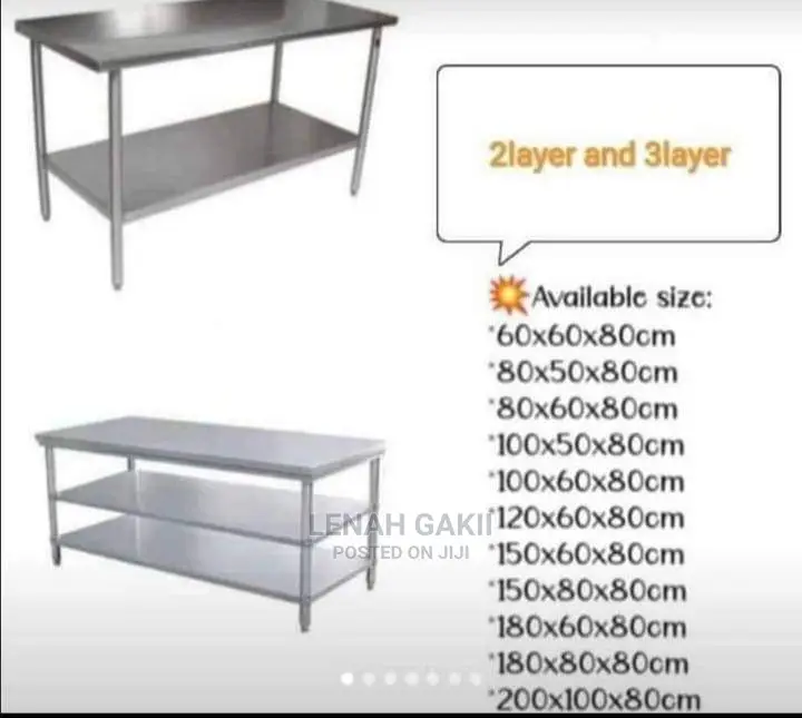 Stainless Steel Working Table