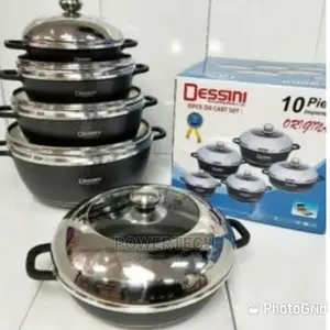 Dessin 10 Pieces Black Cookware