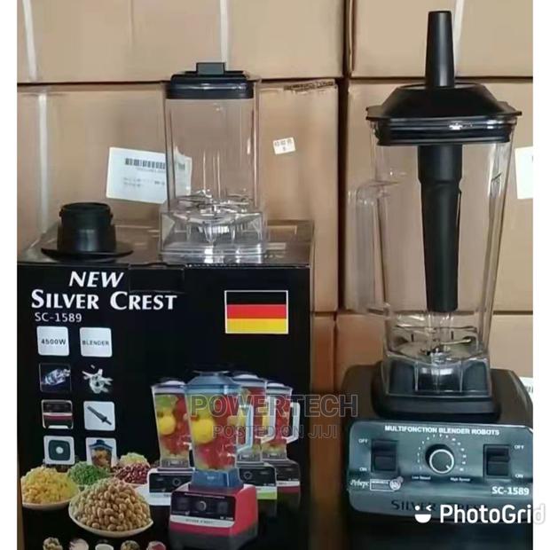 Silver Crest Professional Commercial Blender - main view