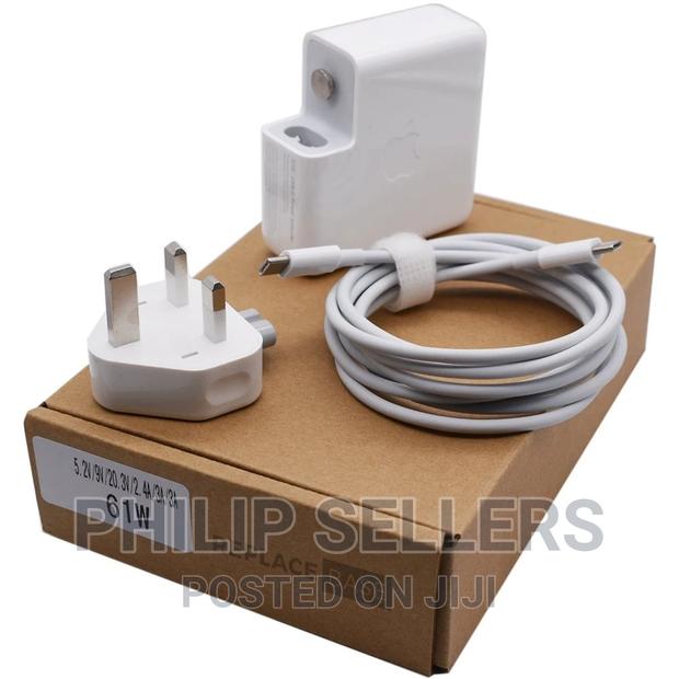 Macbook 61W Type C Charger for Mac Pro 13, 15 Inch, - thumbnail 2