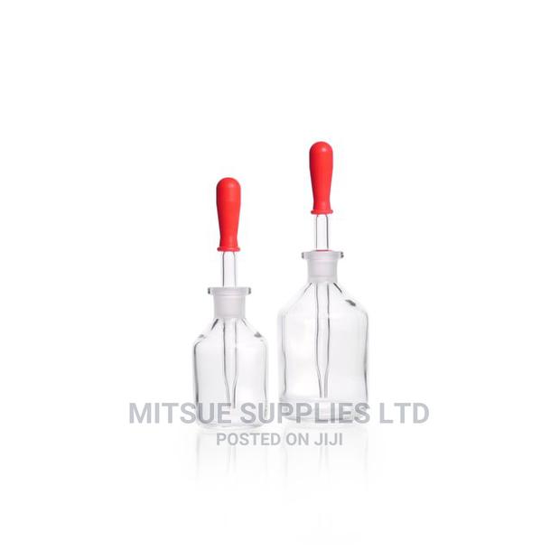 A Pair of Clear Bottle Polystop Dropper 125ml