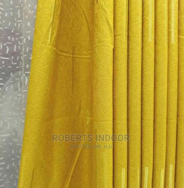 Mustard Yellow Curtain