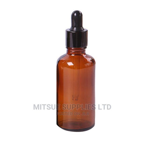 A Pair of Bottle Polystop Dropper 30ml- Amber