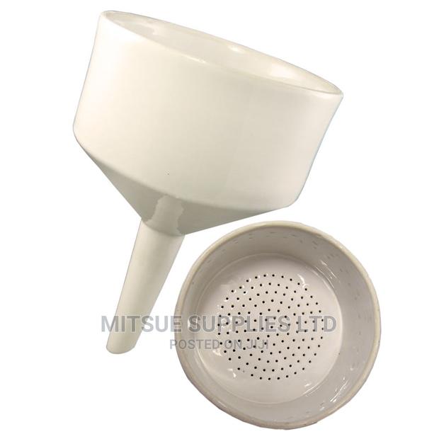 A Set of of 3 Buchner Funnel 4"