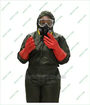 Double Nozzle Safety Resipirator With Pvc Gloves