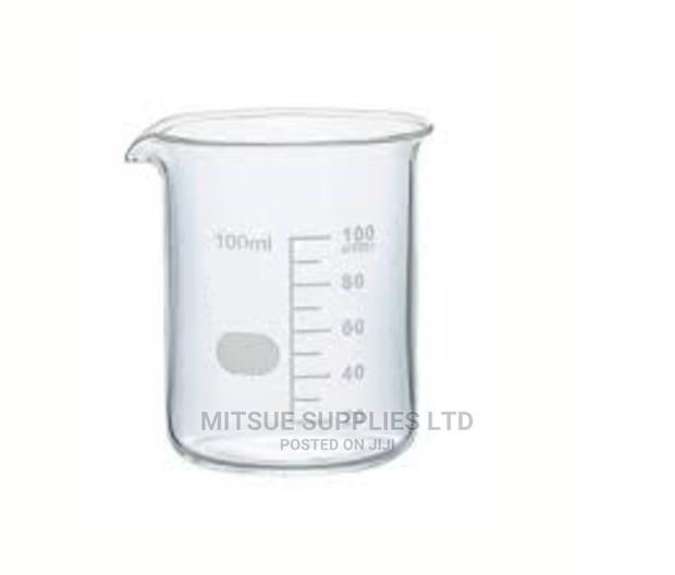 A Set Of 15 Glass Beaker -100ml ( Boro 3.3)