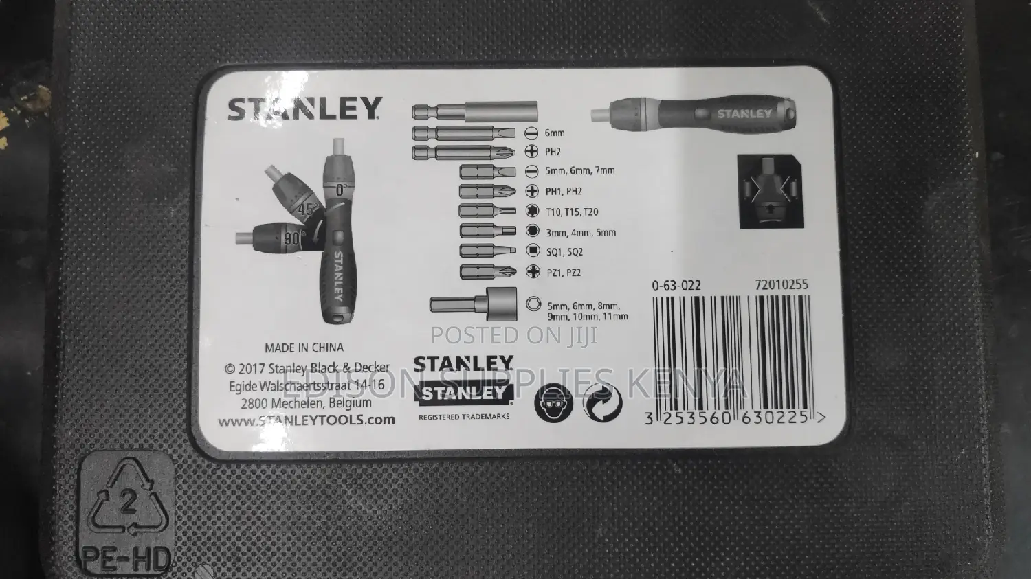 Stanley Screwdriver Set Pistol Grip 25pcs Screwdrivers Set