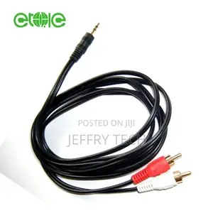 1.5m 3.5mm Jack to 2 X RCA Cable ) Audio Lead Stere