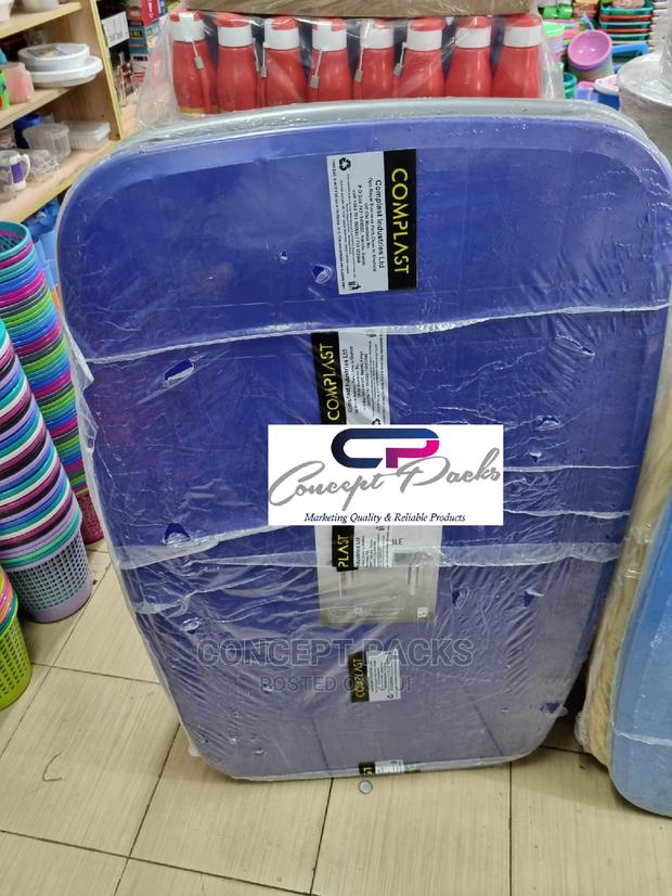 6 Seater Rectangle Plastic Table. - thumbnail 4