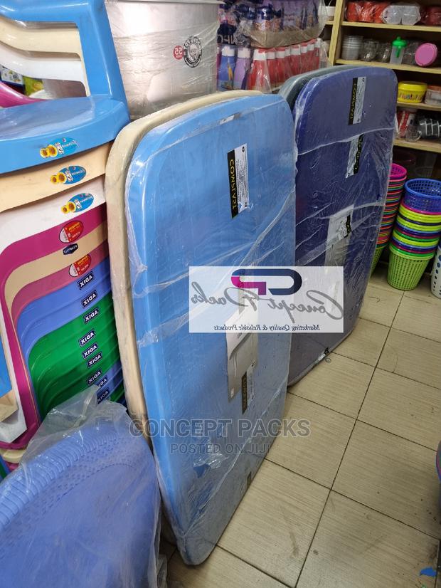 6 Seater Rectangle Plastic Table. - main view