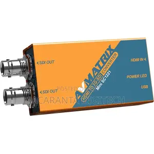 Avmatrix Mini Sc1221 Hdmi to Dual 3g-Sdi Broadcast Converter