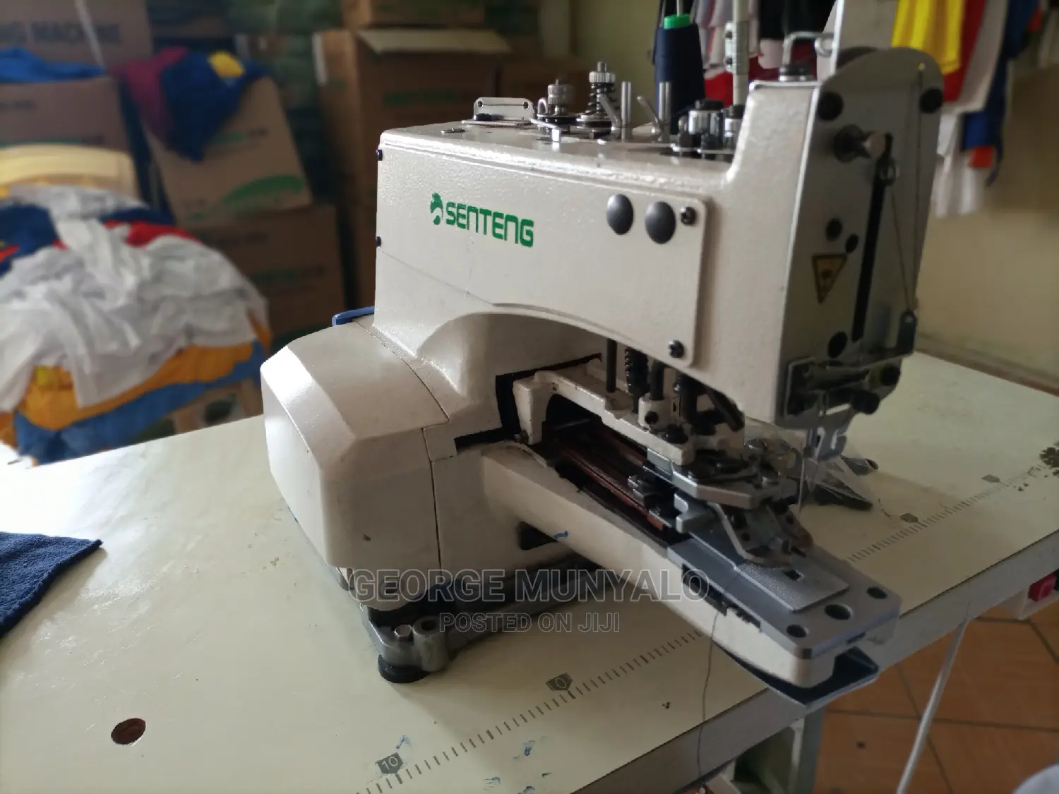 Button Fixing Sewing Machine