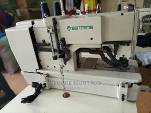 Button-Holing Sewing Machine