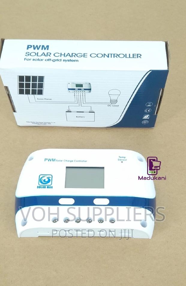 50A PWM Solar Charge Controller - main view