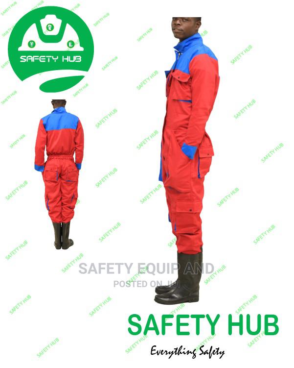 Cargo Overall-Bottom Orange and Upper Blue - main view