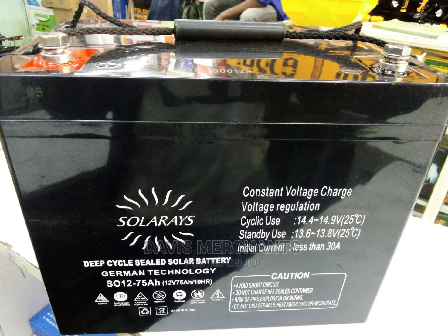 Deep Cycle Solar Battery 75ah