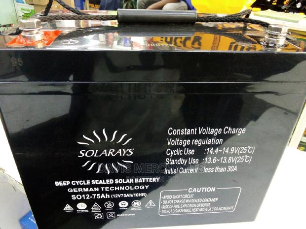 Deep Cycle Sealed Solar Battery