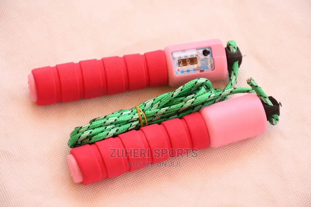 Skipping Ropes With Digital Counter (Red/ Green)