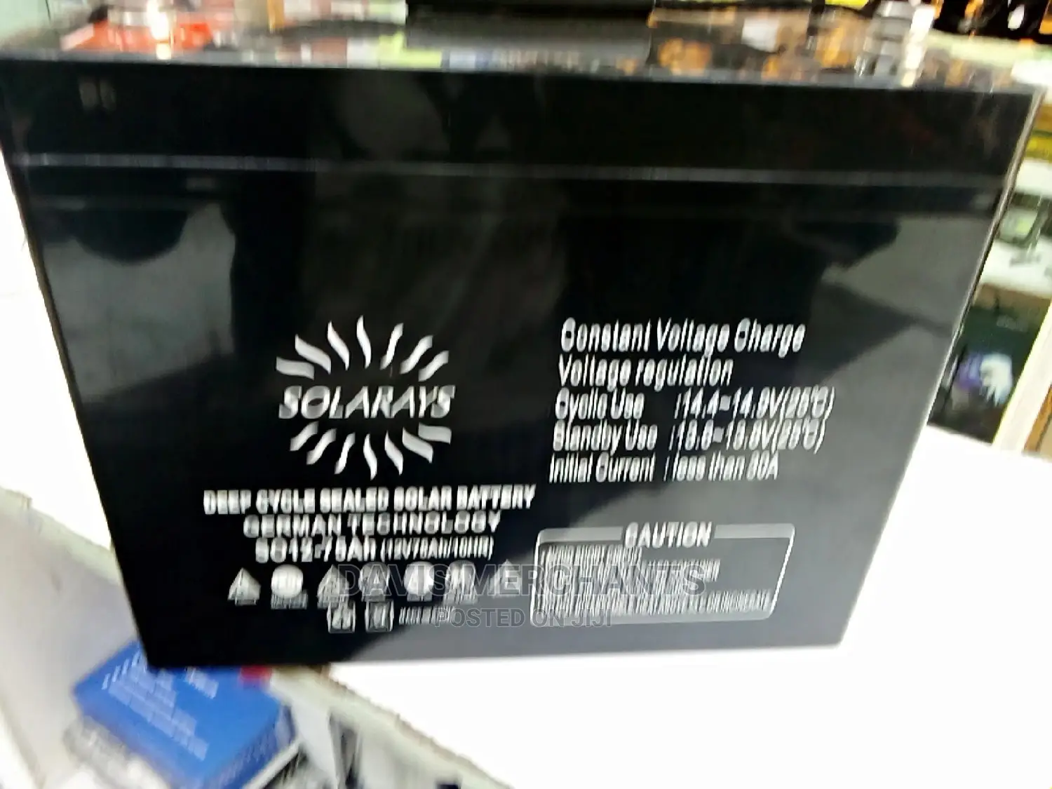 Deep Cycle Sealed Solar Battery 75ah