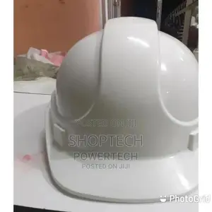 Safety Construction White Helmet.