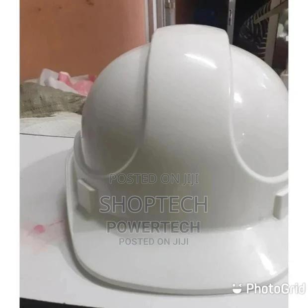 Safety Construction White Helmet. - main view