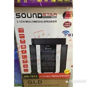 3.1ch Multimedia Speaker System Sound Star 1972 Woofer