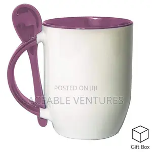 Printed Spoon Handle Mug