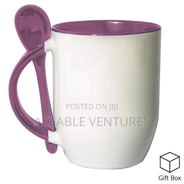 Printed Spoon Handle Mug