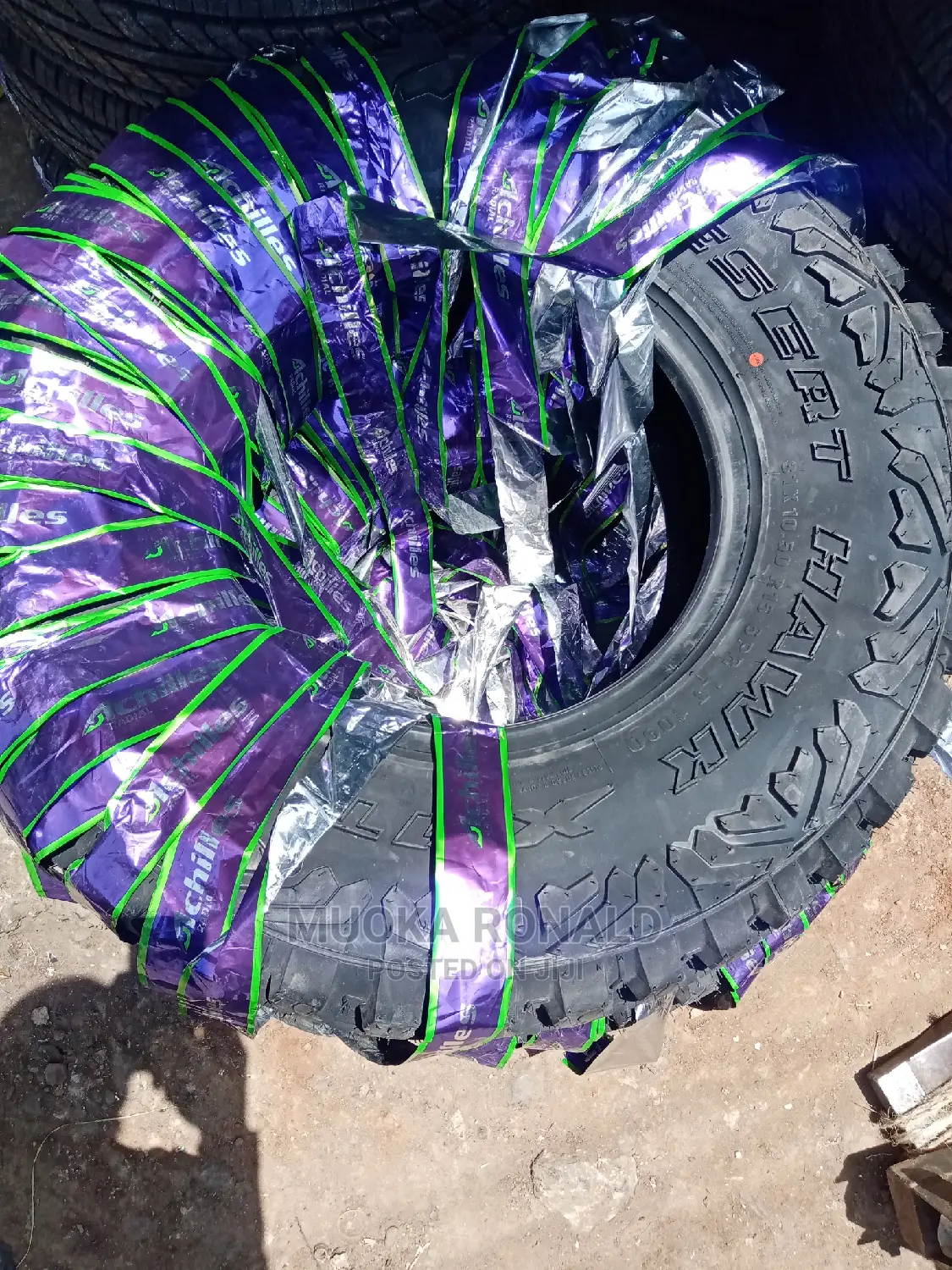 31X10.50R15 Achilles(Desert Hawk) Xmt Made in Indonesia