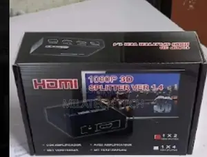 1x2 Hdmi Splitter 1 in 2 OUT Duplicator Amplifier Extender H