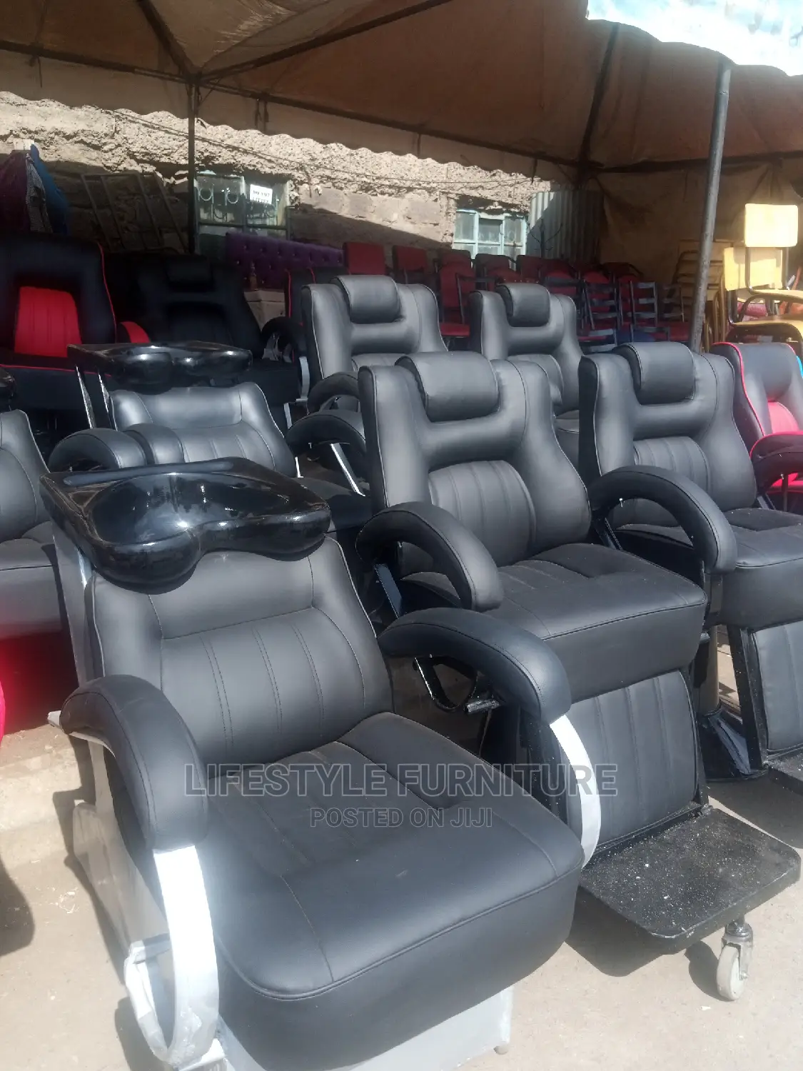 Salon and Kinyozi Chairs