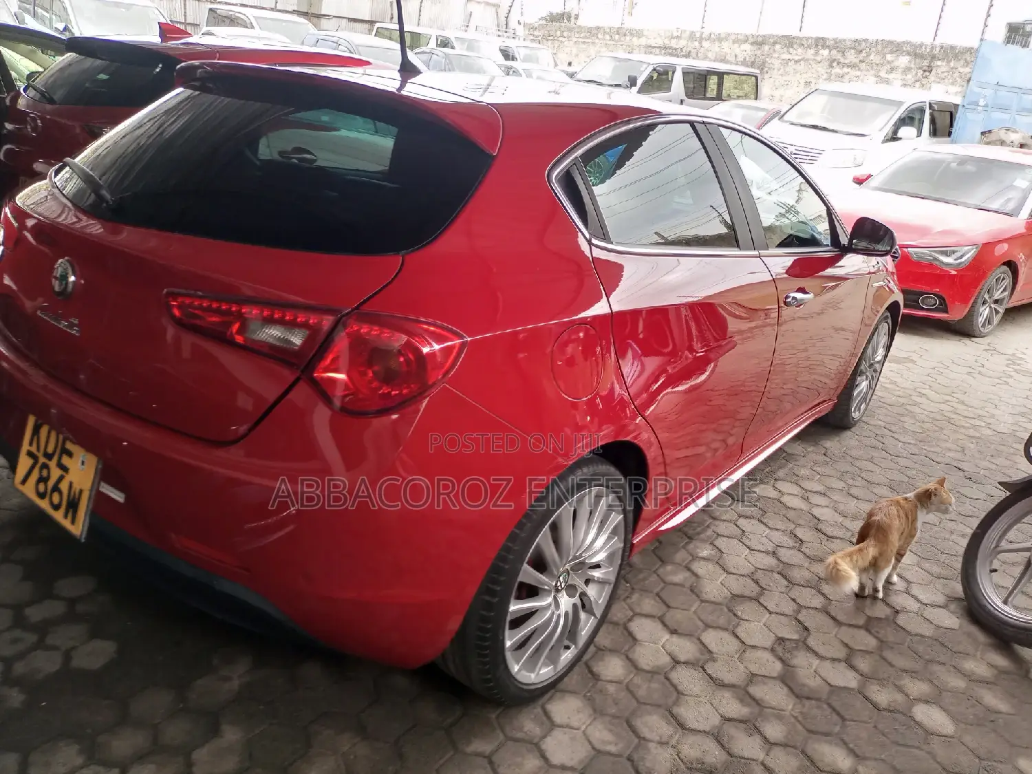Alfa Romeo Giulia 2016 Red