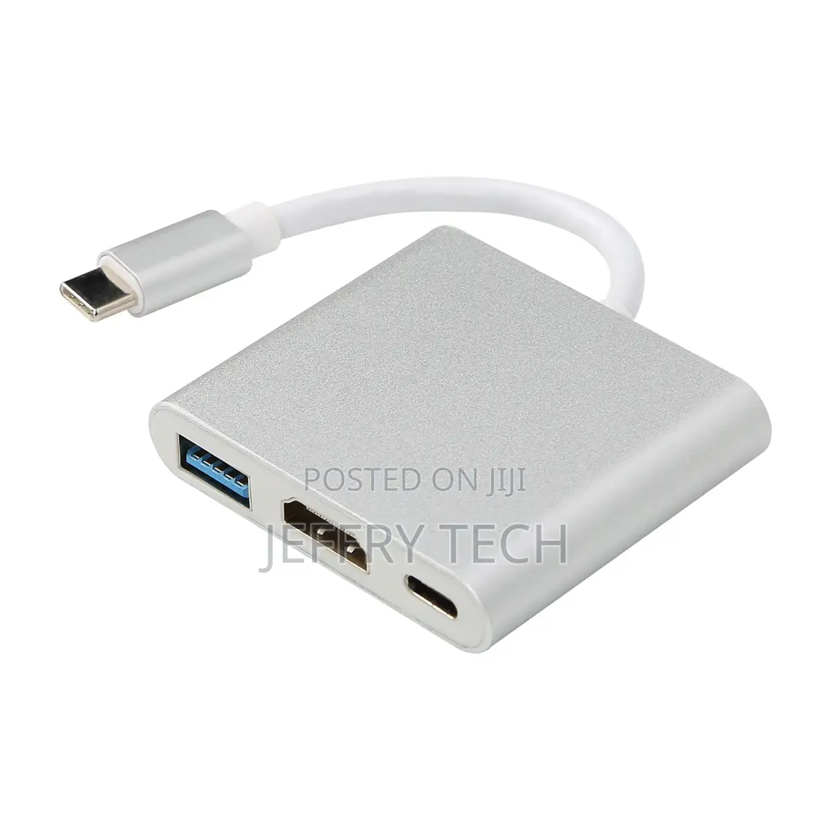 3 In1 Type C/Thunderbolt 3 to 4K HD USB 3.0 USB-C Hub Adap