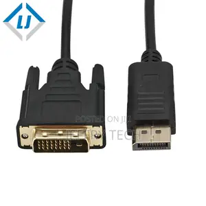 1.8M Professional DP to DVI Converter Cable Displayport Male